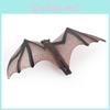 Halloween Bat Figure Pvc Plastic Static Model For Festive Scene Setting