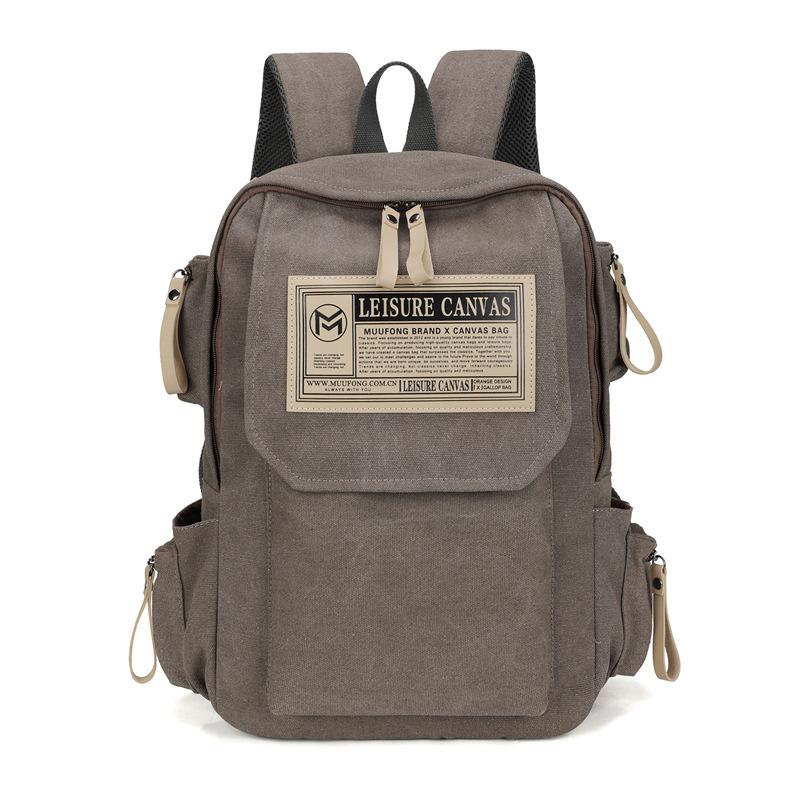 

Backpack travel men and girls computer bag retro backpack casual college student junior high school student large capacity trendy schoolbag 31*17*42