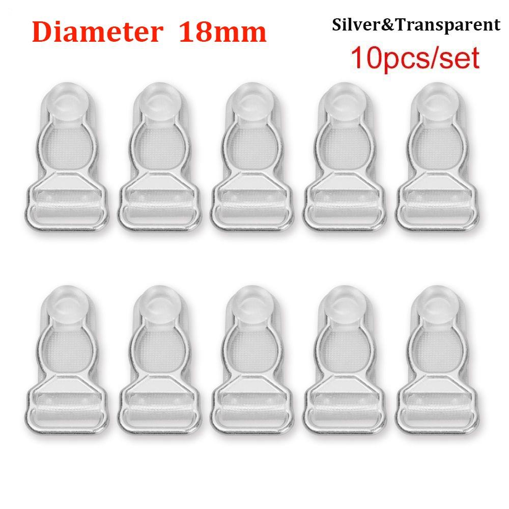 10pcs 12mm/18mm Suspender Ends Hooks Nylon Suspender Clips Corset Leg Garter Belt Clip