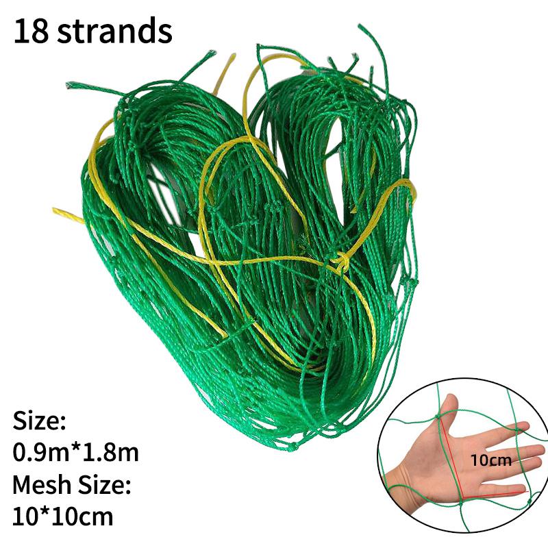 Green Trellis Netting for Climbing Plants Heavy Duty Garden Trellis Netting Plant Support Garden Net for Cucumber Fruits Plants