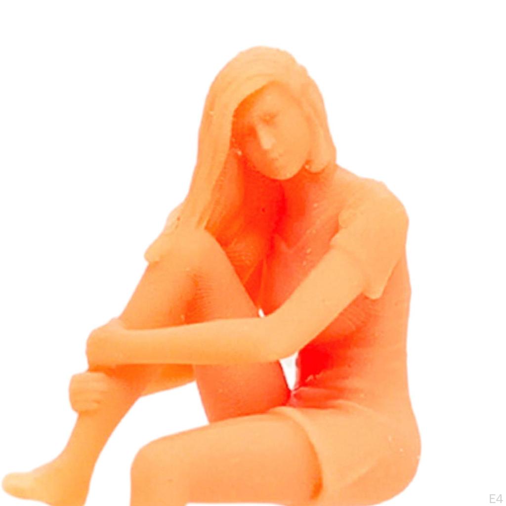 1/64 Figures Train Model People Tiny for Miniature Scene Fairy Garden Sand Table