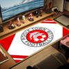 Poole Town Football Club Print  Cushion Non-slip Laptop Tablet Big Mousepad XXL Mat Mini PC Playmat With Lock Edge