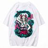 One Piece Kaido Daughter Yamato Pirate Print T-shirt Anime Casual Cotton Comfortable Parent-child Outfit