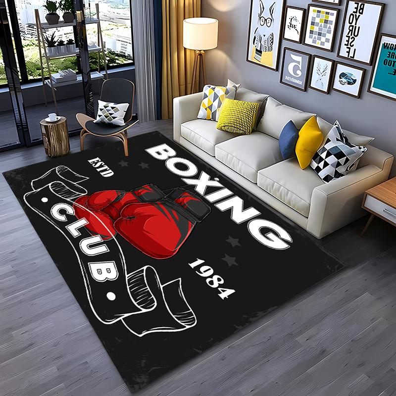 

Area Carpet Boxing Gloves Boxing Living Room Sofa Area Anti-slip Children s Room kids Mat, Kitchen Decor Carpet Birthday Present 40x60cm (16x24in)