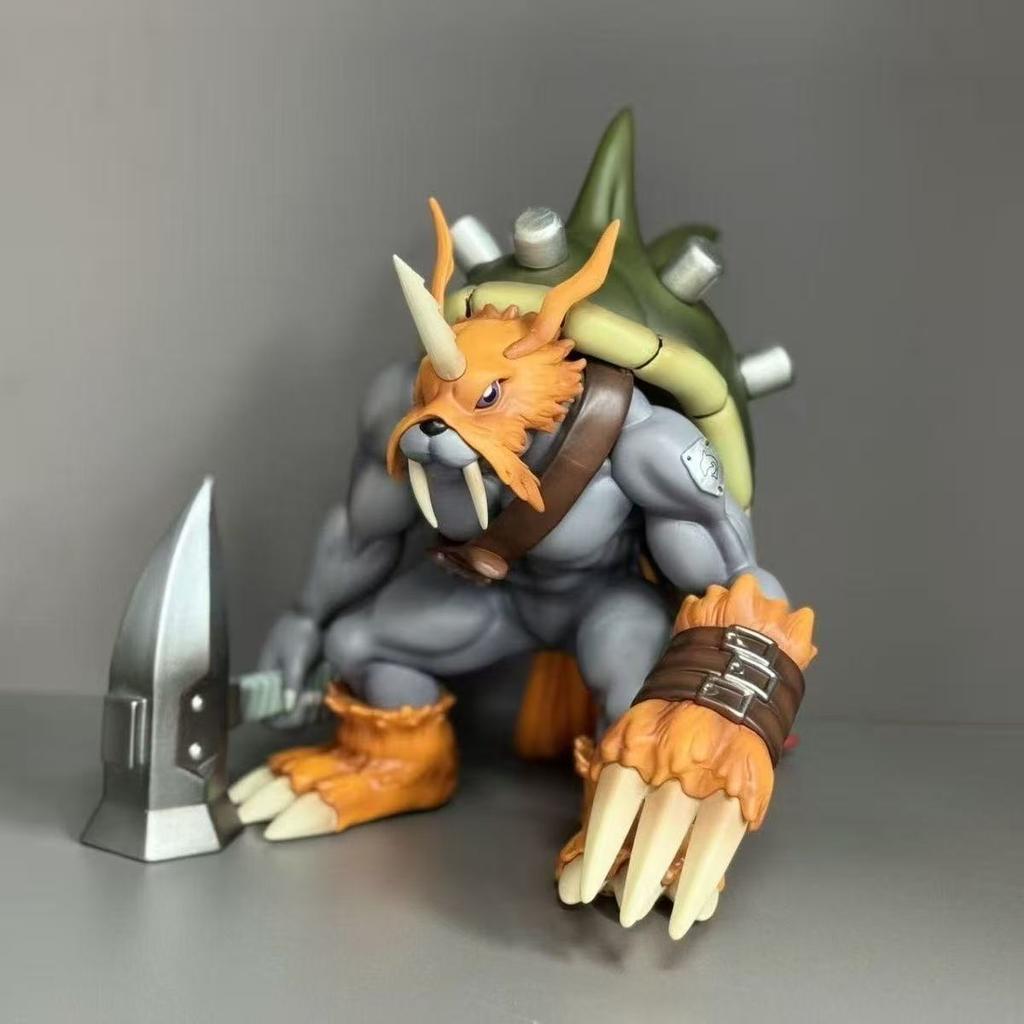 In Stock Anime Digimon Adventure Zudomon Figure Pvc Statue Room Decoration Doll Set Model Toys Birthday Gifts Long Lasting