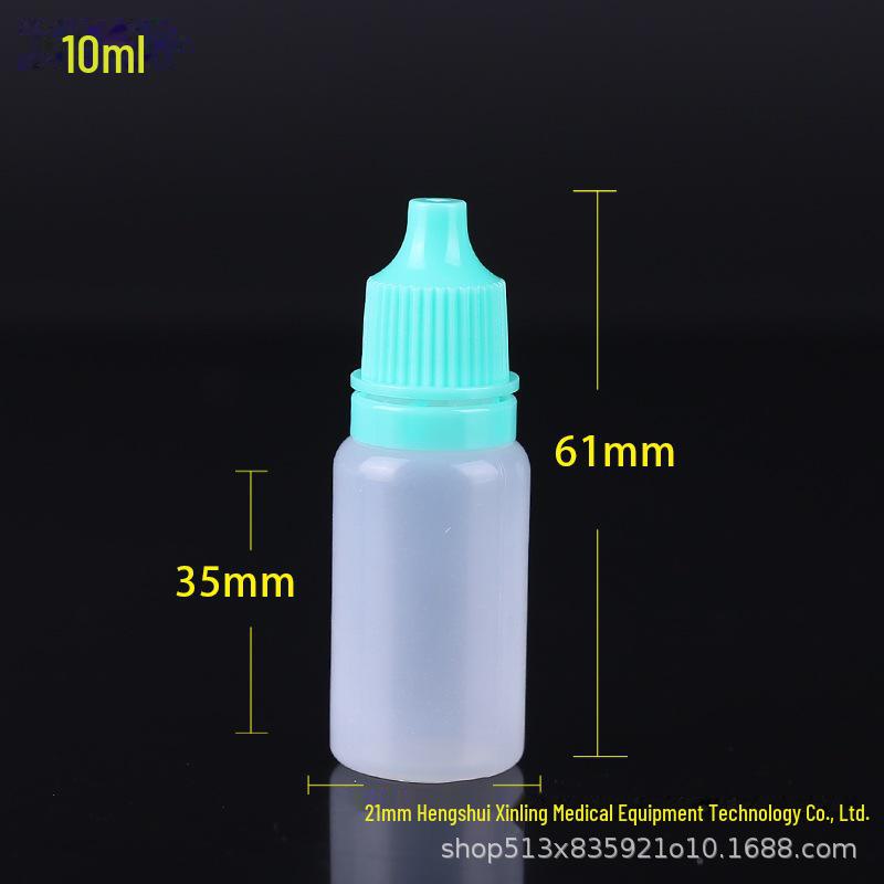 10ml Kapátková lahvička na pigmentový inkoust - Tekutá stlačovací podlahvička