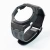 GA-2100 Carbon Fiber Case & Nylon Strap Set for Casio GA2100/2110/B2100/GM2100/GBM2100-Shock Resistant Watch Mod Kit Accessories