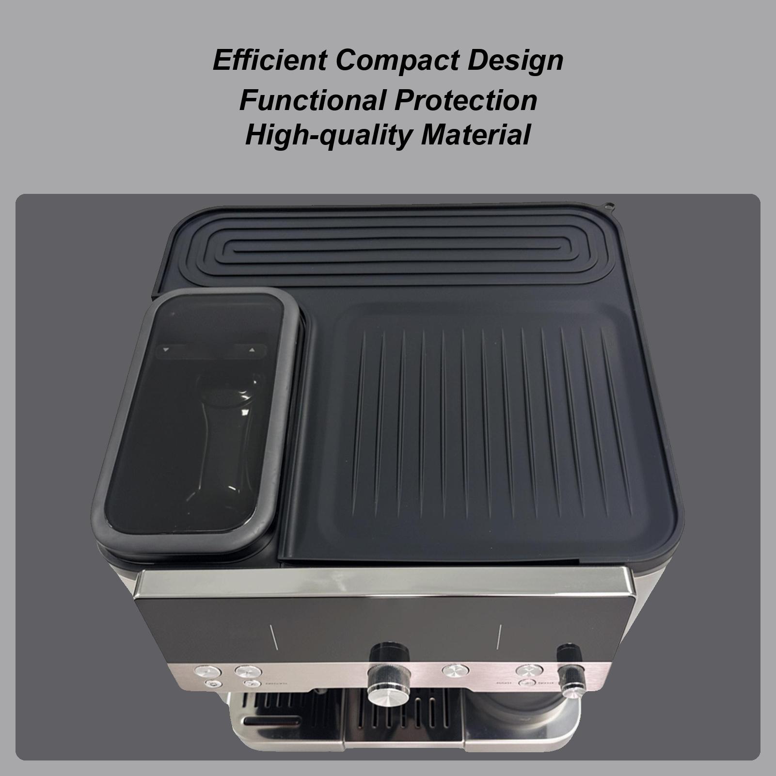 Top Mat Espresso Coffee Machine Anti-Slip Waterproof Heat-Resistant Silicone Coffee tamper pad Kitchen Bar Cafe Accessories CN