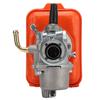 19mm Motorisierter Fahrradvergaser Metalllegierung für 2-Takt-Motor Motorisiertes Fahrrad 48cc 49cc 50cc 60cc 66cc 80cc
