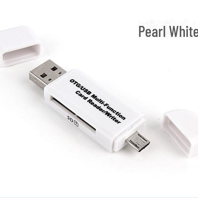 

YC310 OTG USB 2.0 многофункциональный 64 ГБ кард-ридер для карт SD/TF и мобильных телефонов белый