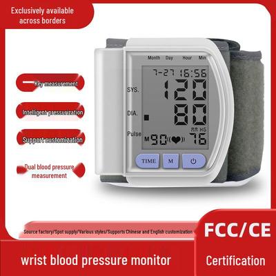 CK-102S Wrist Blood Pressure Monitor, Accurate and Portable CE-Certified Medical Device