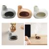 Ceramic Censer Ash Catcher Gift Cone Incense Burner Palo Santo Holder for Office Dining Room Farmhouse Fireplace Living Room