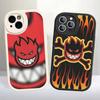 Fashion S-Spitfire Skateboard Leather Phone Case For IPhone 16 15 14 17 Pro Max 11 12 Mini Plus Soft Shell