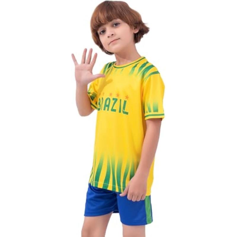 Soccer Jerseys for Kids Boys & Girls,Youth Soccer Jersey Practice Outfits Football Training Uniforms
