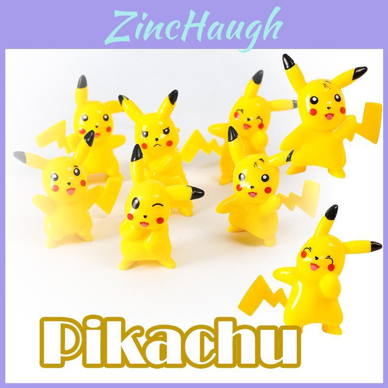 Lebendiges Pikachu Anime-Figurenmodell-Sammlung Ideal Für Kinderspielzeug Und Dekorative Ornamente