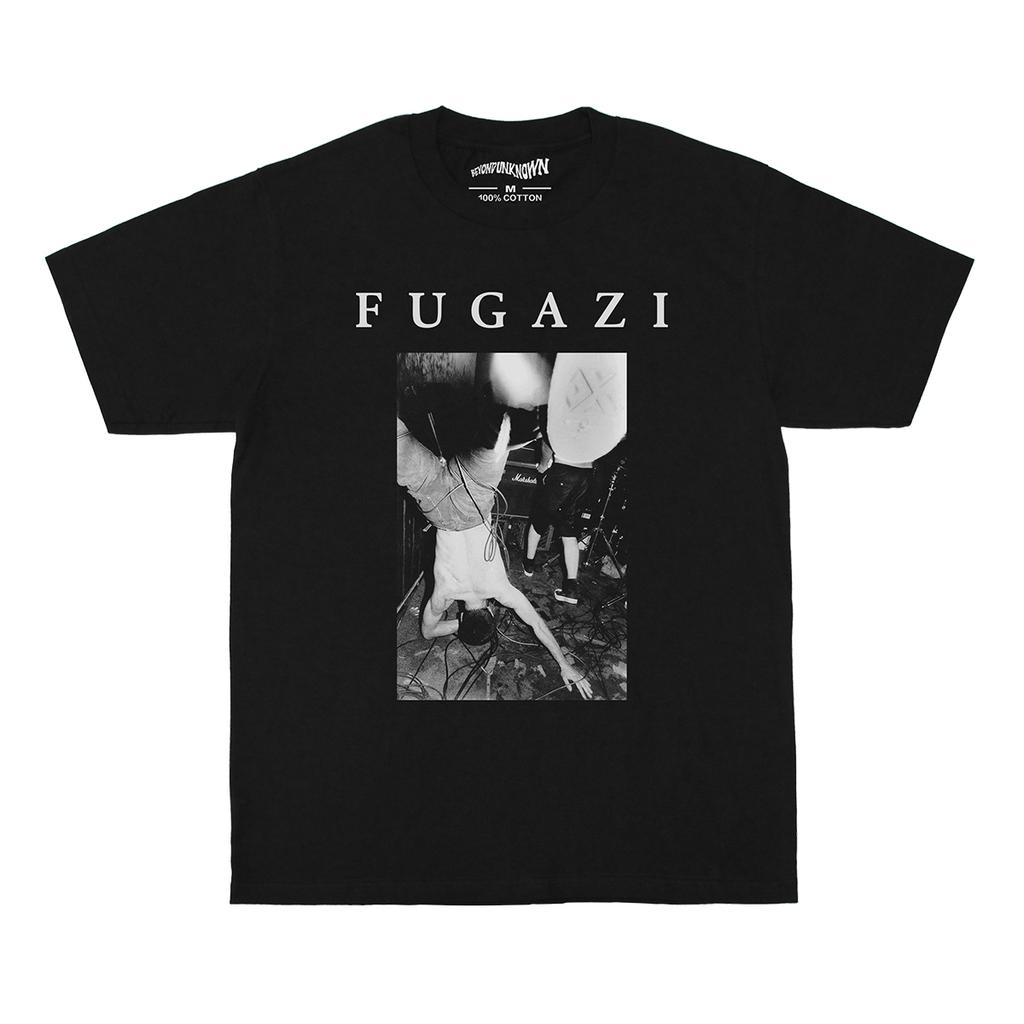 Fugazi TShirt Alternative Rock Hardcore Punk Band Minor Threat Minutemen Cool Summer White Cotton Mens Clothing Printed Shirt