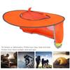 Hard Hat Sun Shade   High Visibility Full Brim Mesh Neck Sunshade with Reflective Stripe