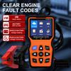 Read Vehicle Information Code Reader Car Fault Battery Tester OBD II Scanner Battery Tester HC368 Pro Fault Code Clear Check Engine System Universal
