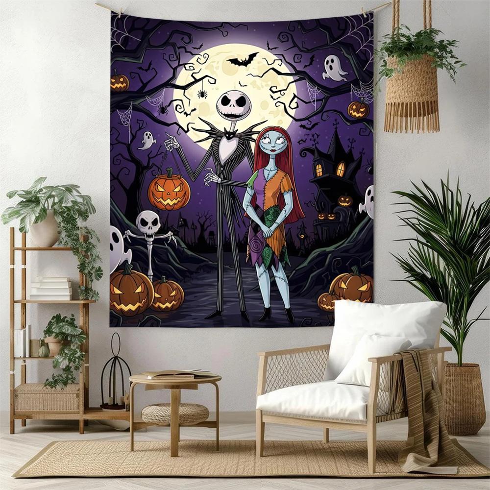 Decorazione da Parete Incubo di Natale Arte a Tappezzeria Per Ricordo Animale Domestico Compleanno Festa Nuziale Sfondo Regalo di Famiglia