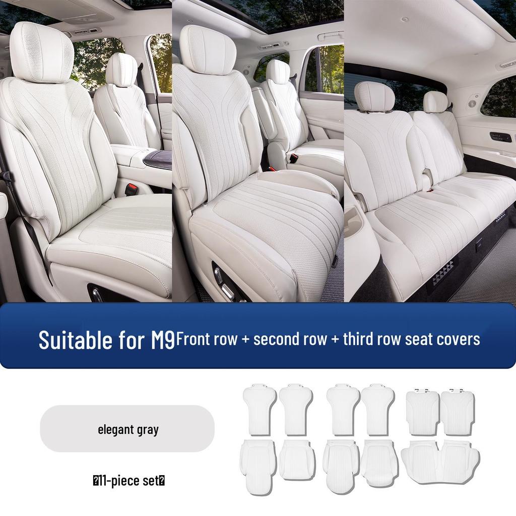 Geely Galaxy M9 All-Season Breathable Seat Covers & Cushions - Interior Modification Accessories