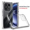 Armor Shockproof Case For OnePlus 15 5G Global Clear Silicone Soft TPU Phone Cover OnePlus15 One Plus 15 Transparent Funda Coque