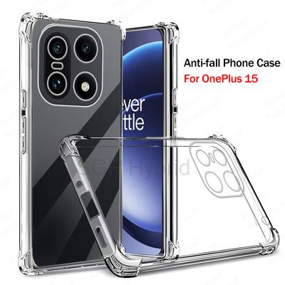 Armor Stoßfeste Hülle Für OnePlus 15 5G Global Klare Silikon Weiche TPU Handyhülle OnePlus15 One Plus 15 Transparent Funda Coque