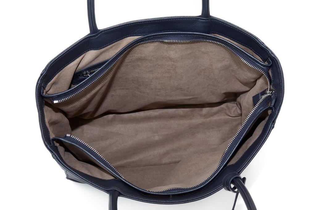 Tote Genuine [SONNE] Bag, Leather, Men's, Navy, SO-SOX027-NV