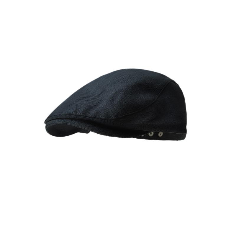 Early Autumn New Retro Forward Hat Women's Versatile Fashion Big Head Circumference Showing Face Small Hat Painter Hat