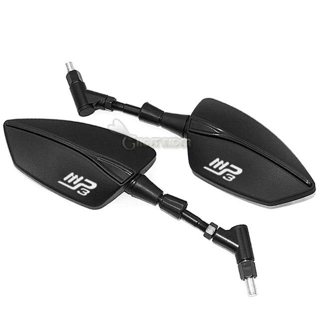 Для Piaggio MP3 250 300 500 HPE мотоциклетные боковые зеркала заднего вида, универсальные 8 мм 10 мм чёрный