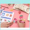 Montessori Wooden Drawing Stencils Set For Kids 20 Colorful Templates For Creative Diy Painting And Learning Games Chars)