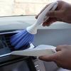 Auto Vent Cleaning Borstel met Stofbakje Zachte Haartjes Interieur Detail Tool voor Dashboard Airconditioning Auto Detail Borstel