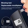 Portable Alcohol Detector LCD Screen Digital Breath Alcohol Tester Professional Drunk Driving Breath Analyzer Breathalyser
