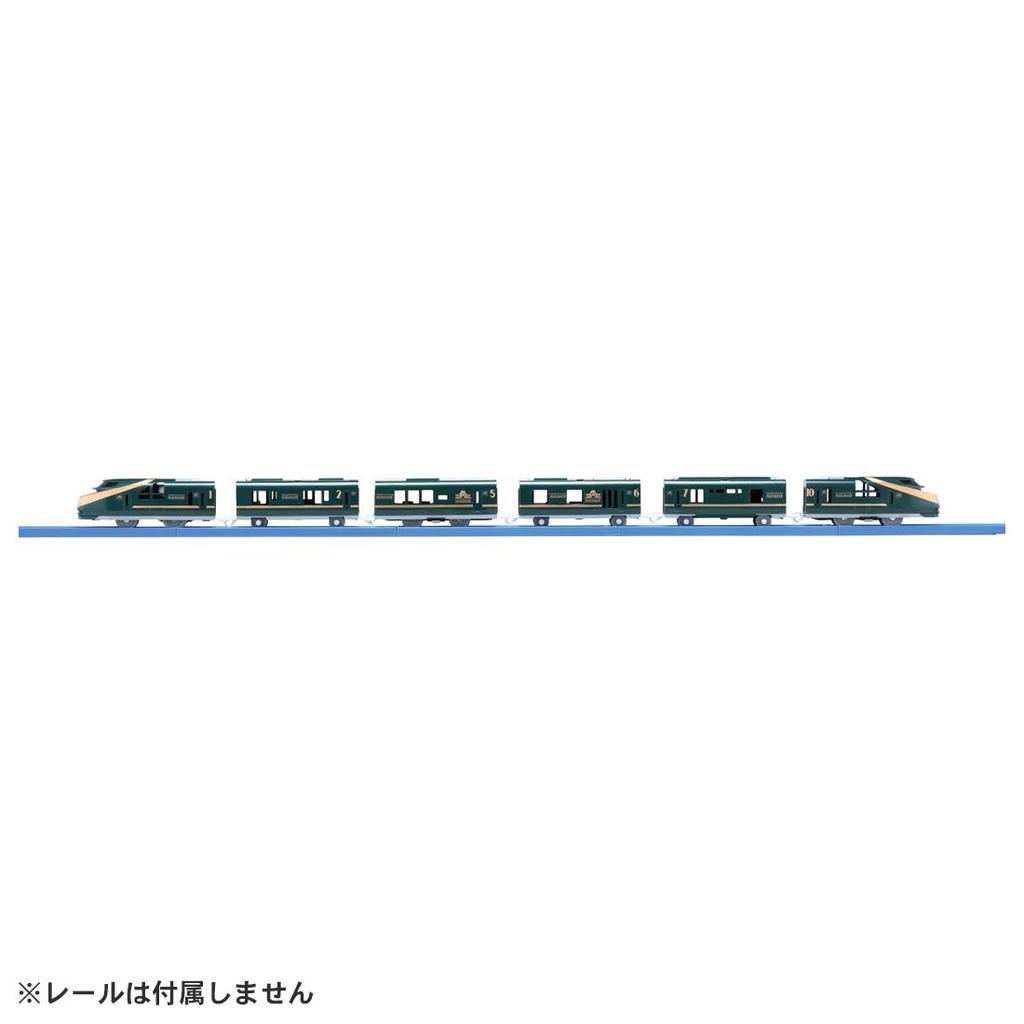 TAKARA TOMY "PLARAIL Cruise Train DX Series TWILIGHT EXPRESS Mizukaze" Train Train Toy 3 Years Old and Above Toy Safety Standards Passed ST Mark