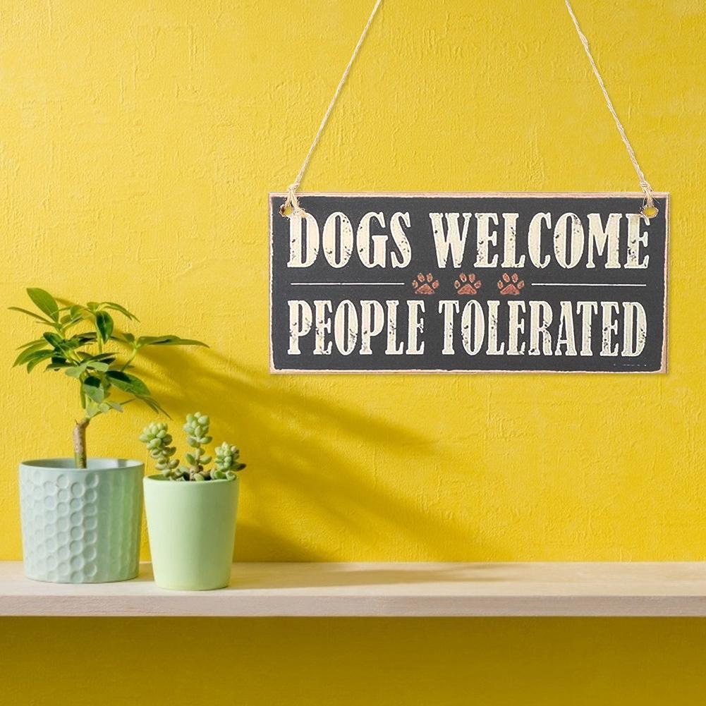 2 STÜCK Tür Fenster Wandhängeplakette Holz Hängeschild DIY Festliche Dekoration