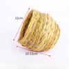 Natural Handmade Straw Bird Nest Breeding Nest Parrot Nest Warm Pet Bedroom Courtyard Straw Birdhouse House Handwoven