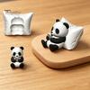 Car Interior Styling Ornaments 3D Printed Panda Ornaments, Cute & Pillow Desktop Figurine, Stress Relief Sculpture Creative Bedside Table Accessories