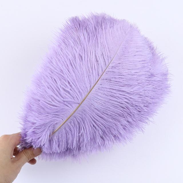 20Pcs Natural Ostrich Feather 15-20cm for Wedding Carnival Home Party Decoration DIY Handicraft Accessories Table Centerpieces