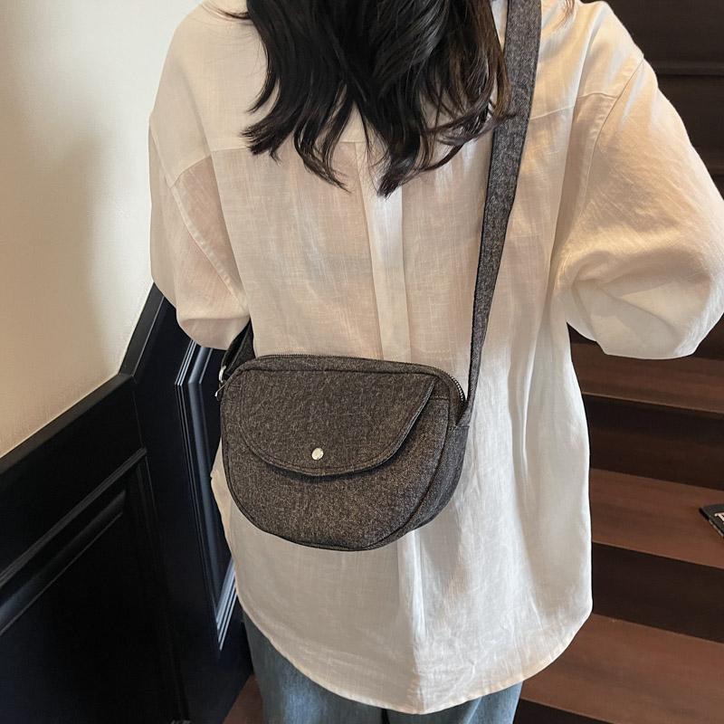 Geantă Denim Femei Geantă Mică de Umăr Geantă Crossbody