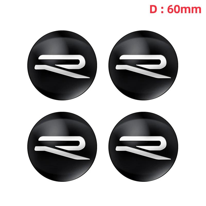 2026 Heiß Für Volkswagen VW 4 Stück 56mm 60mm 65mm Auto Styling Radnabenkappe Nabenkappe Abzeichen Zubehör Für Volkswagen Tiguan B