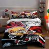 Anime Character Collage. Bedding Duvet Cover Sets Duvet Covers Pillowcases Gifts (1 * Duvet Cover 2 * Pillowcases, Without Duvet Insert)