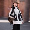 Girls' Winter Hooded 3-in-1 Outdoor Camping Jacket