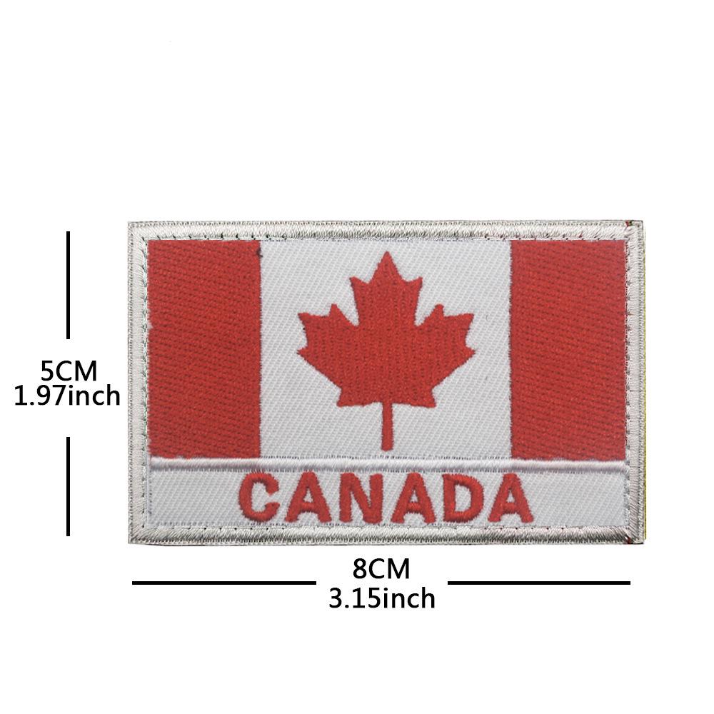 

North America Flag Patch: Mexico, Portugal, Argentina, Jamaica - Sticker, Embroidery, Velcro Armband