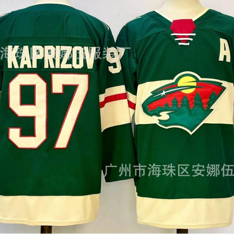 Ice Hockey Jersey Wilderness Team Embroidered Mens Womens Sports Winter Uniform Size S-XXXL