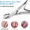 Cuticle Trimmer Cuticle Nippers Professional Stainless Steel Cuticle Cutter Clippers Cuticle Remover Pedicure Manicure Tools