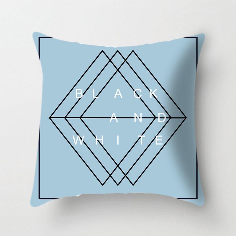 Nordische Schlichte Sofakissenbezug Kurzplüsch Kissen Auto Büro Zimmer Nickerchen Kissenbezug Kissenkern Muss Separat Ausgestattet Werden