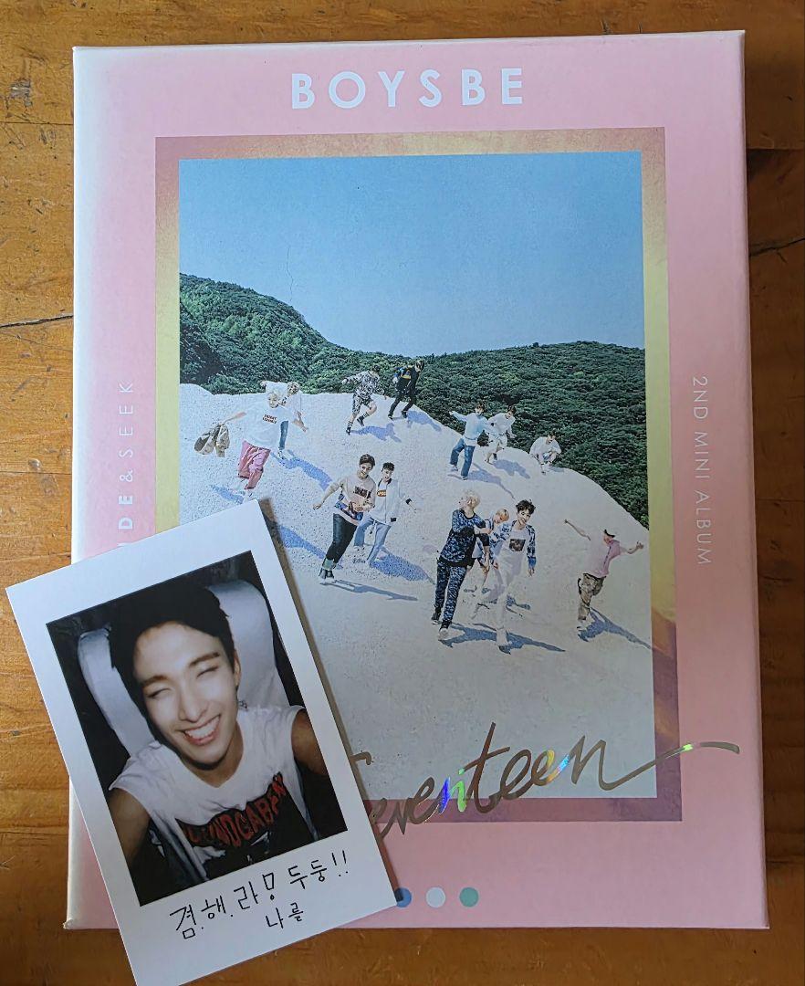 

[USED] SEVENTEEN BOYS BE CD Album Trading Card Dokyeom