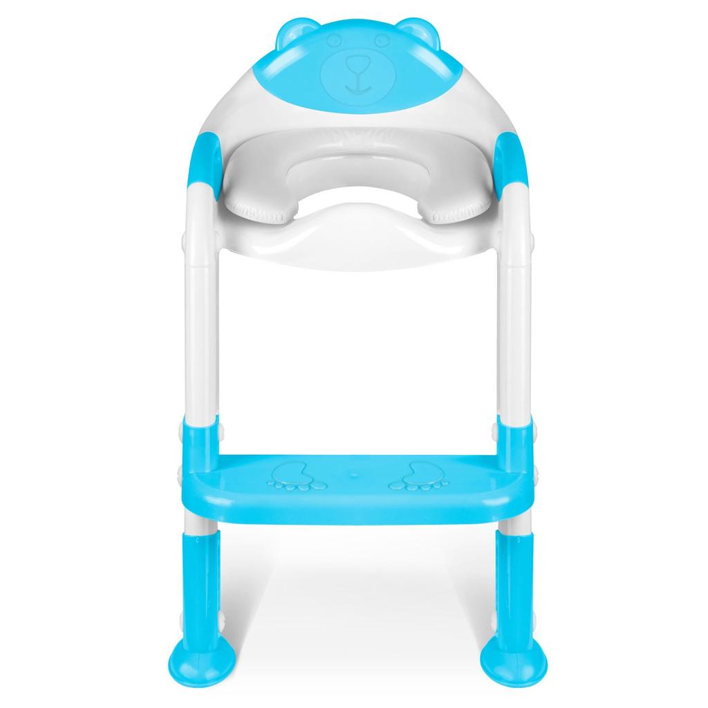 Ricokids 729200 Bear Toilet Seat Cover With Ladder, Blue