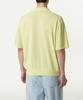 Musinsa Standard Boucle Collared Short Sleeve Cardigan [Lemon]