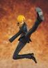 TAMASHII NATIONS Figuarts ZERO ONE PIECE Black Leg Sanji, approximately 130mm, ABS & PVC, painted, finished figure