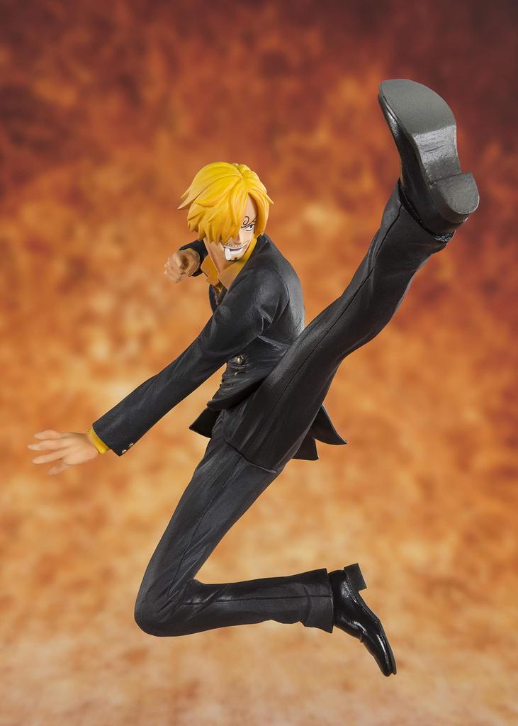 TAMASHII NATIONS Figuarts ZERO ONE PIECE Black Leg Sanji, approximately 130mm, ABS & PVC, painted, finished figure